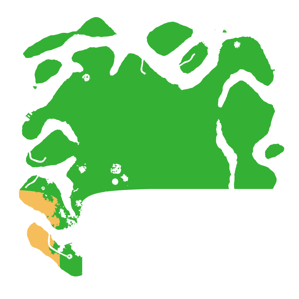 Biome Rust Map: Procedural Map, Size: 4200, Seed: 487231597