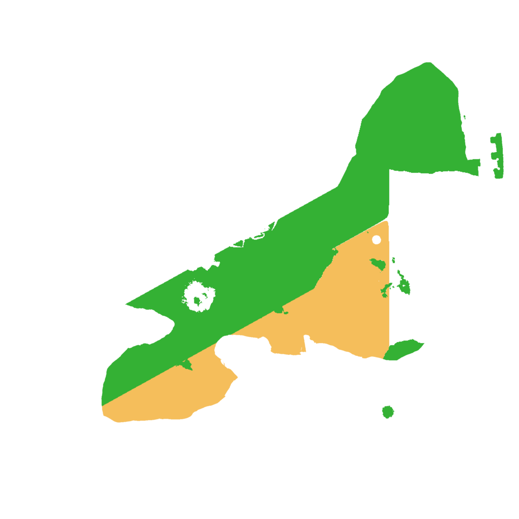 Biome Rust Map: Procedural Map, Size: 1750, Seed: 11000
