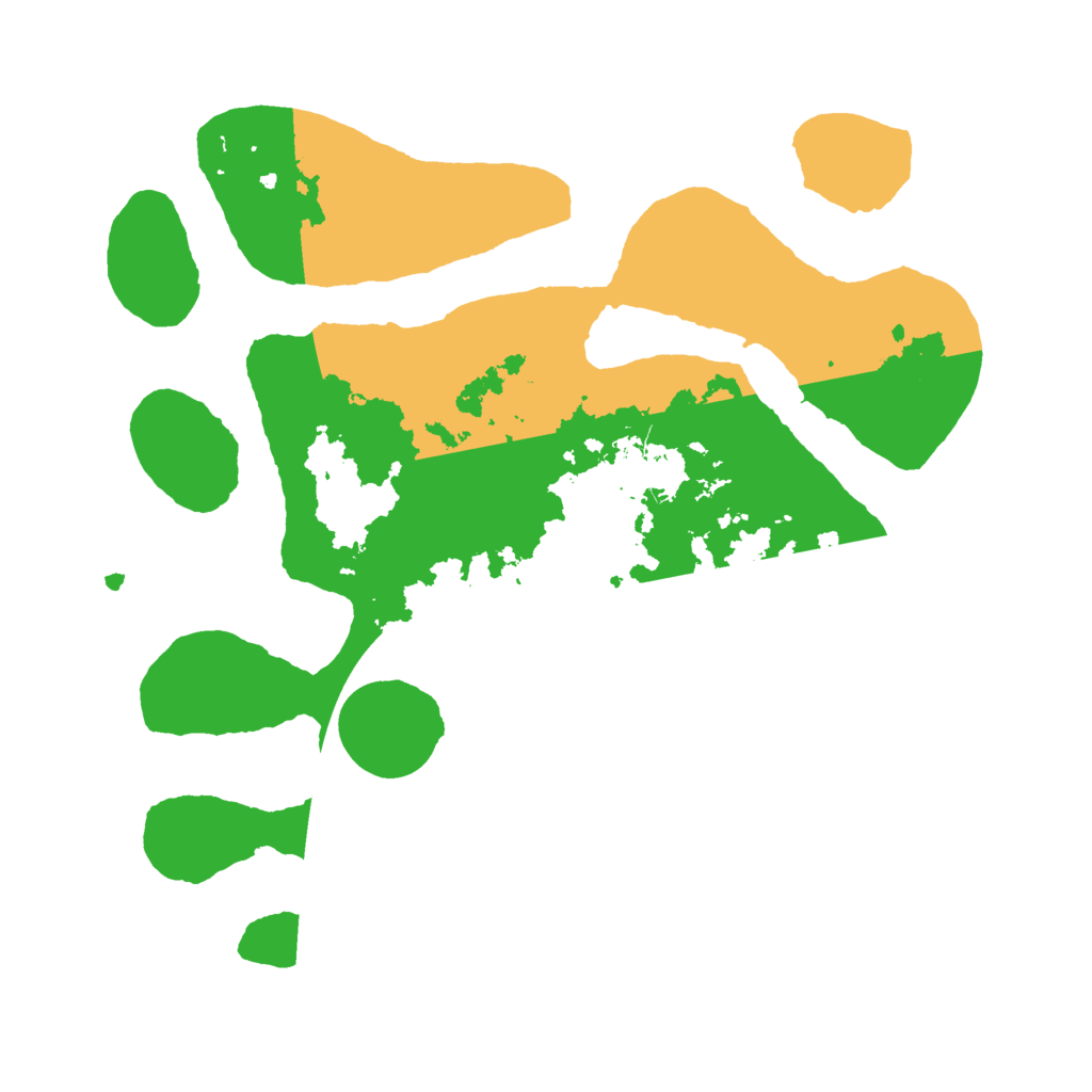 Biome Rust Map: Barren, Size: 3000, Seed: 1236