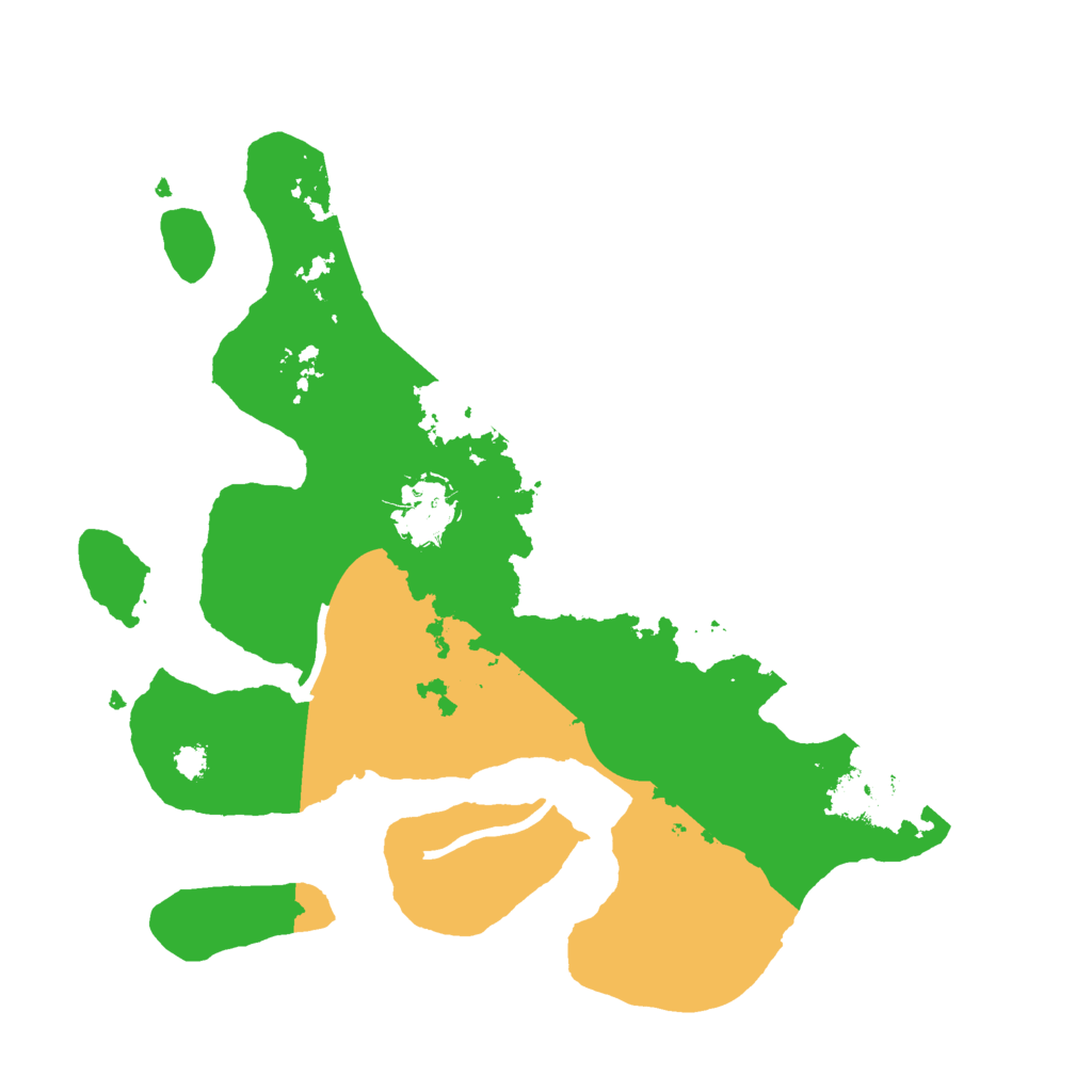 Biome Rust Map: Procedural Map, Size: 3000, Seed: 1939054190