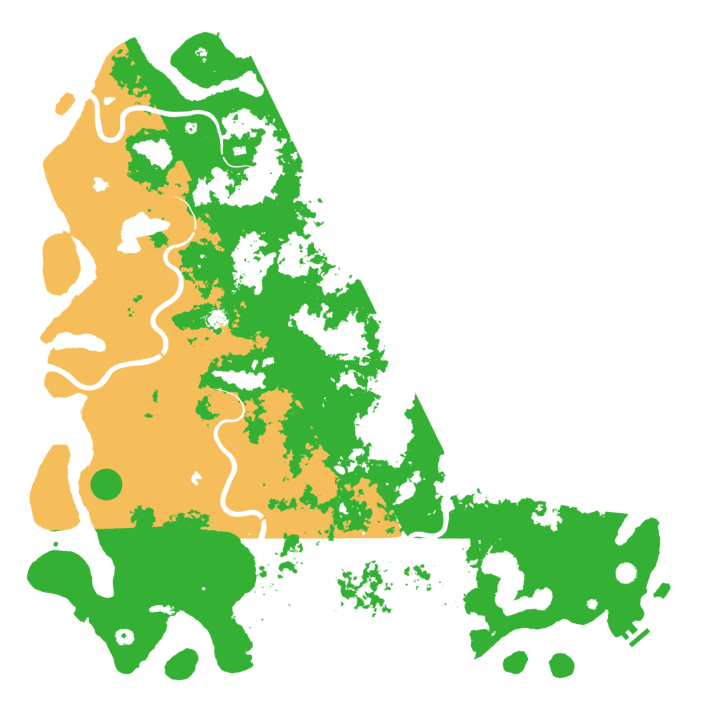 Biome Rust Map: Procedural Map, Size: 6000, Seed: 673899