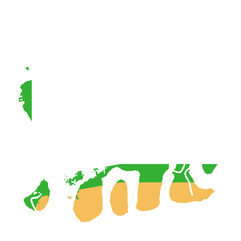 Biome Rust Map: Procedural Map, Size: 3500, Seed: 958475002