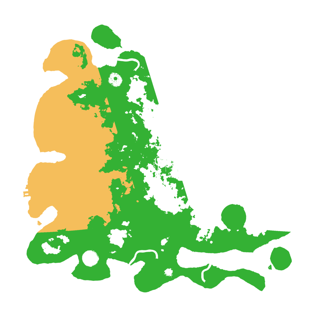 Biome Rust Map: Procedural Map, Size: 3550, Seed: 141961