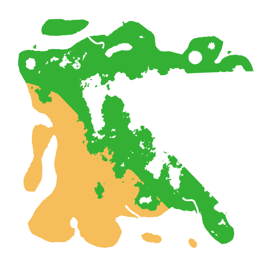 Biome Rust Map: Procedural Map, Size: 3550, Seed: 934123