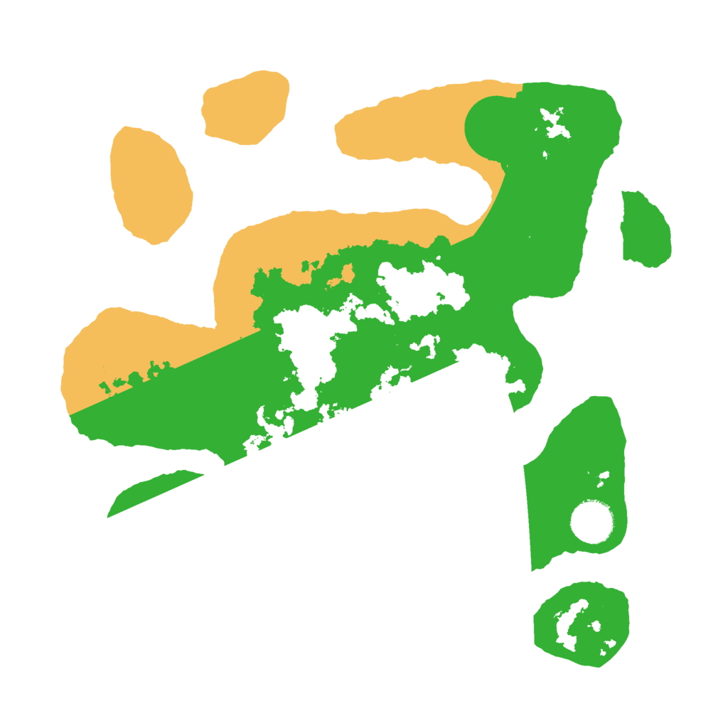 Biome Rust Map: Barren, Size: 3000, Seed: 793436