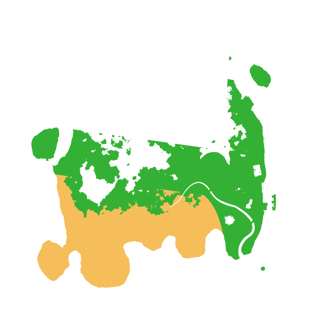 Biome Rust Map: Procedural Map, Size: 3000, Seed: 306196528