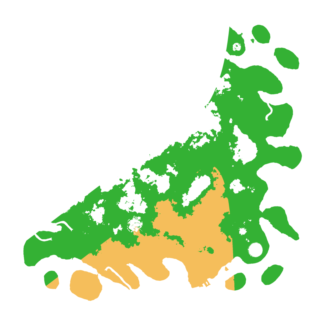 Biome Rust Map: Procedural Map, Size: 3950, Seed: 1011128412
