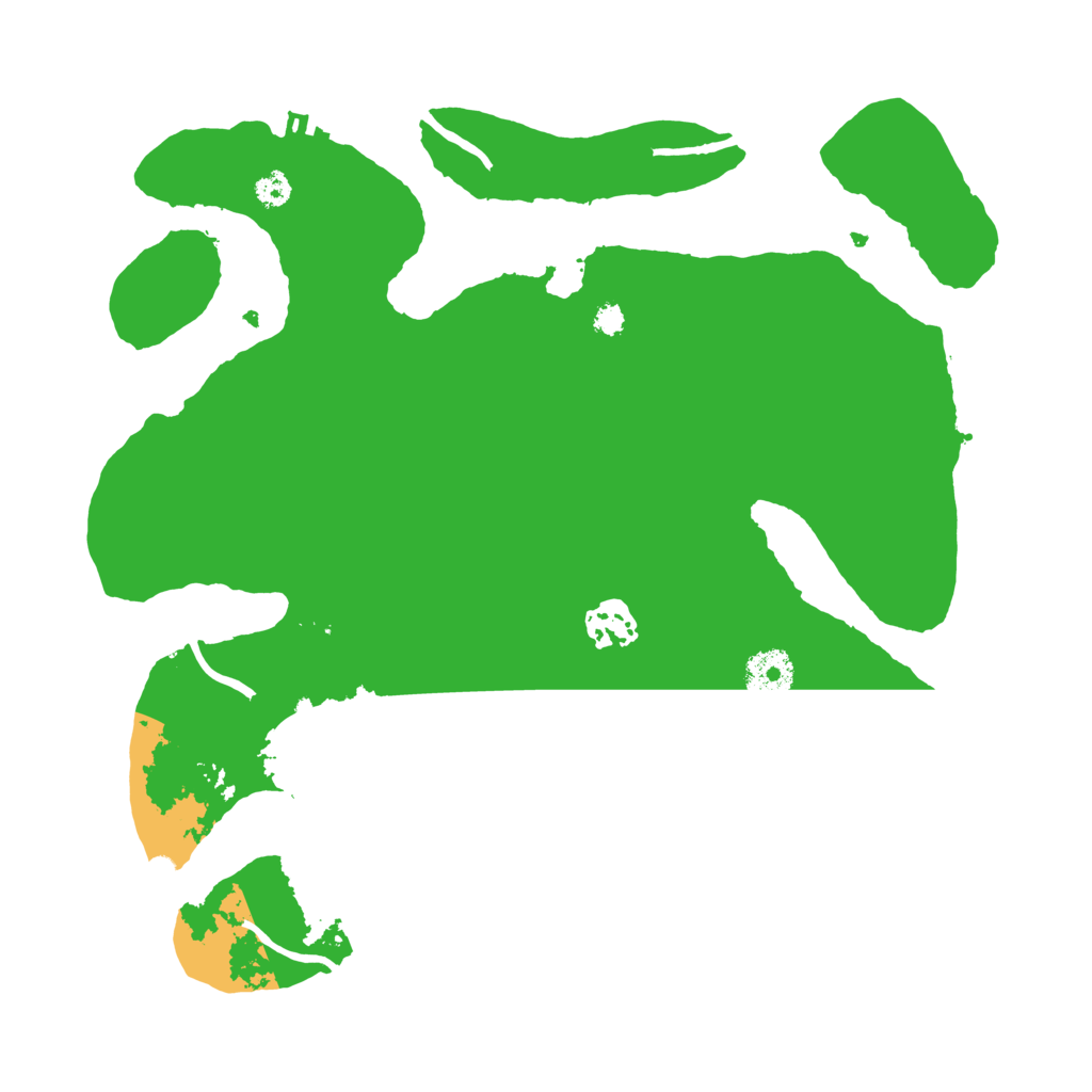 Biome Rust Map: Procedural Map, Size: 3200, Seed: 990396763