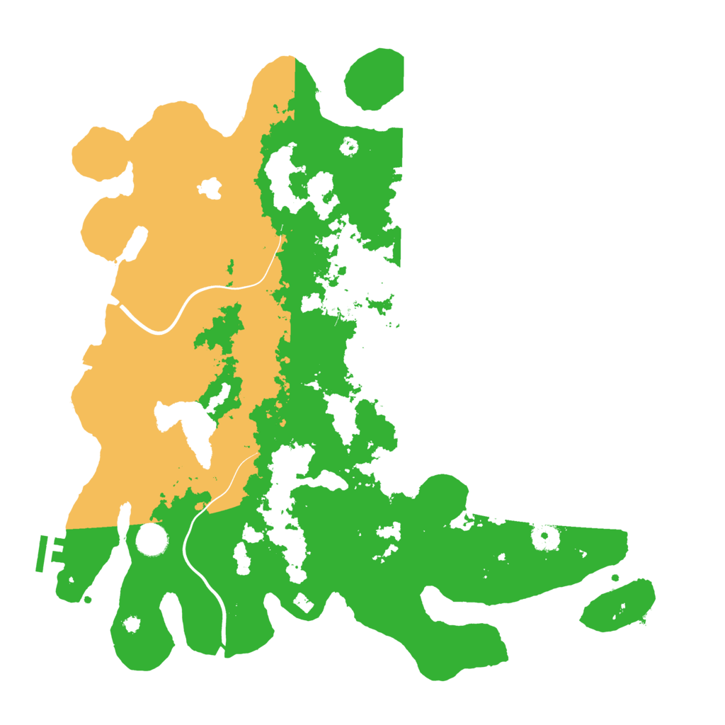 Biome Rust Map: Procedural Map, Size: 4000, Seed: 9382