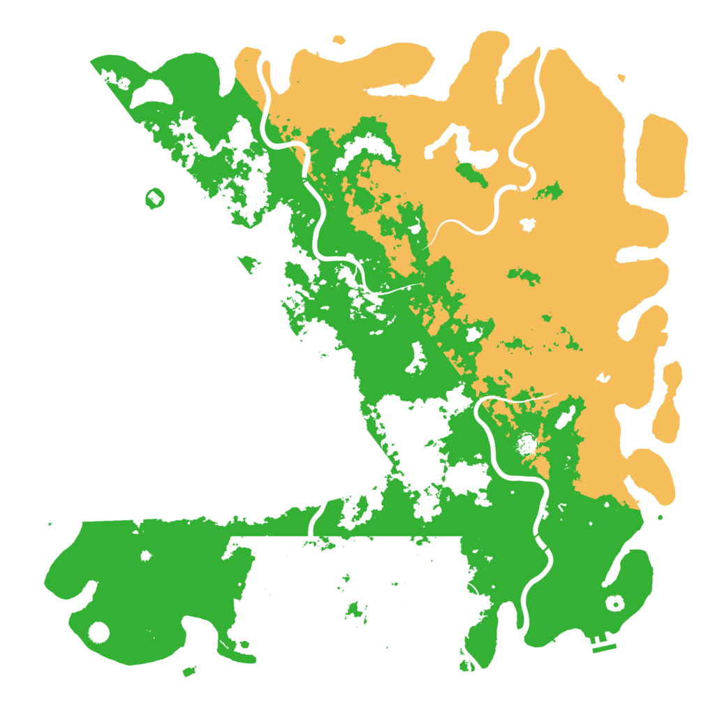 Biome Rust Map: Procedural Map, Size: 6000, Seed: 789732