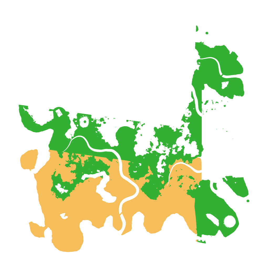 Biome Rust Map: Procedural Map, Size: 4000, Seed: 306196528