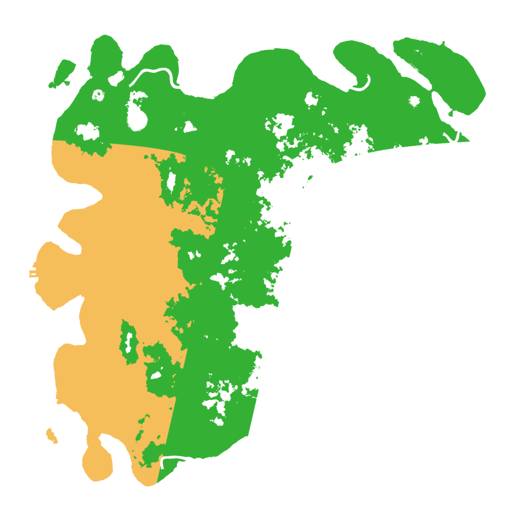 Biome Rust Map: Procedural Map, Size: 4500, Seed: 2089338101