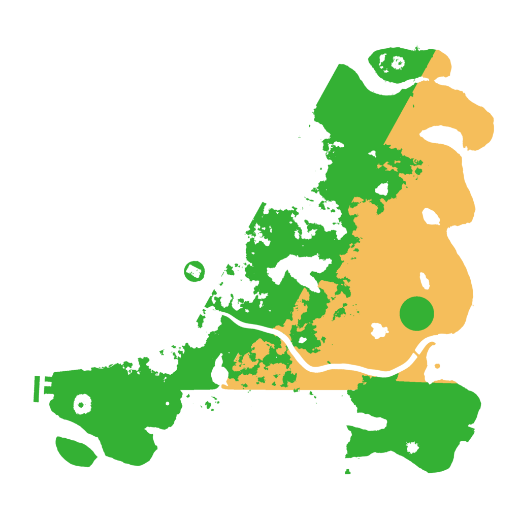 Biome Rust Map: Procedural Map, Size: 4000, Seed: 897627