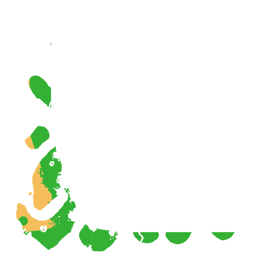 Biome Rust Map: Procedural Map, Size: 3850, Seed: 941455007