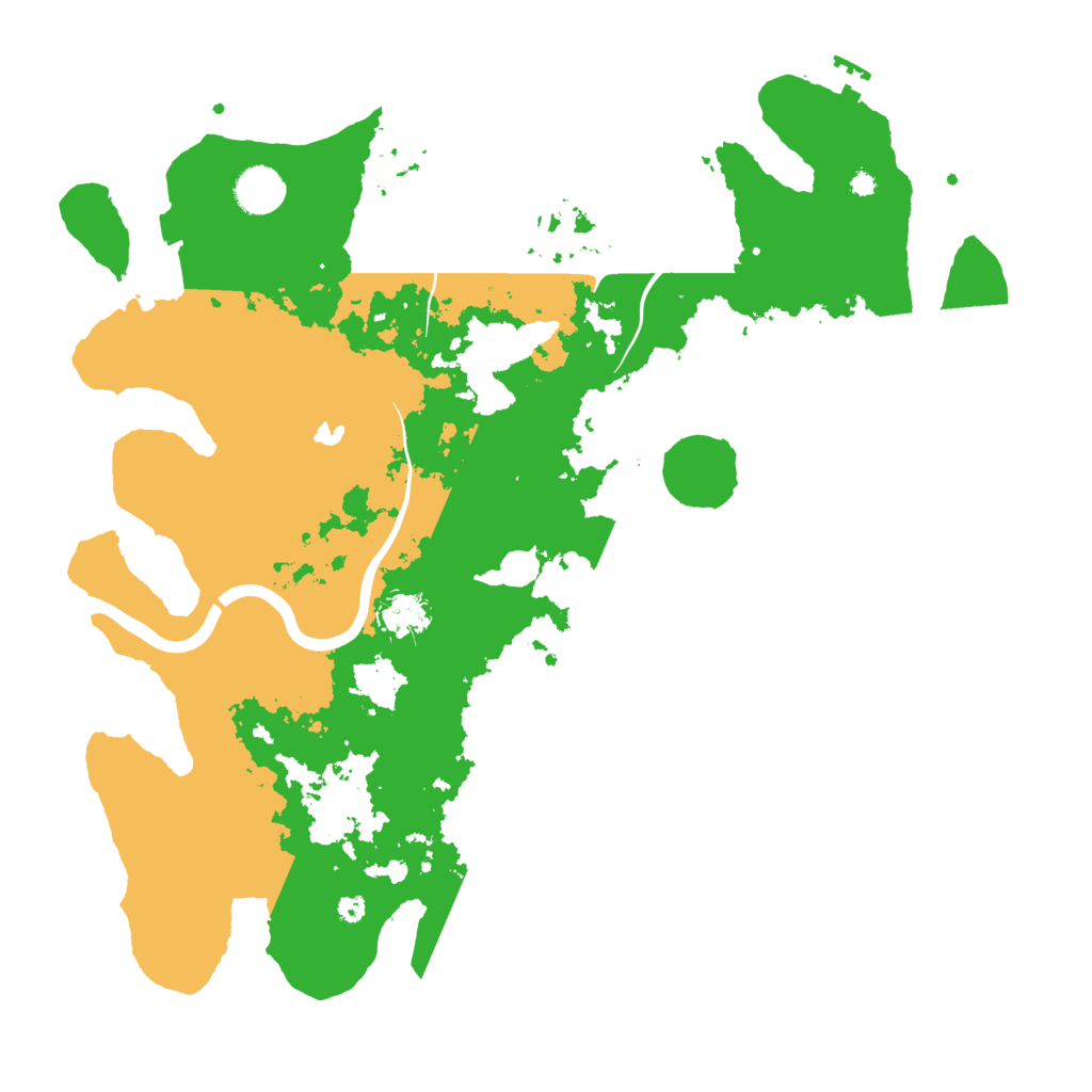 Biome Rust Map: Procedural Map, Size: 4000, Seed: 28531064