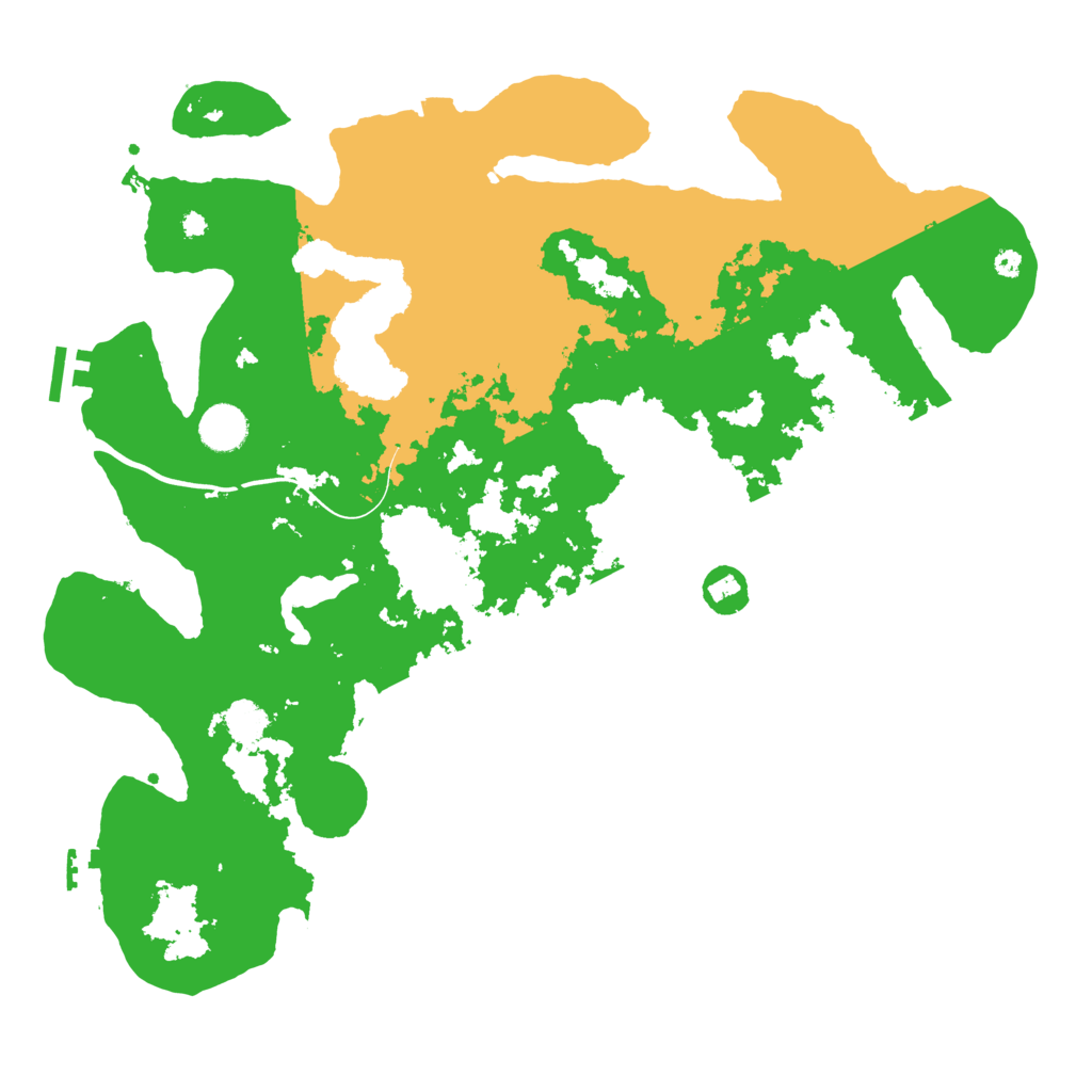 Biome Rust Map: Procedural Map, Size: 4000, Seed: 78063