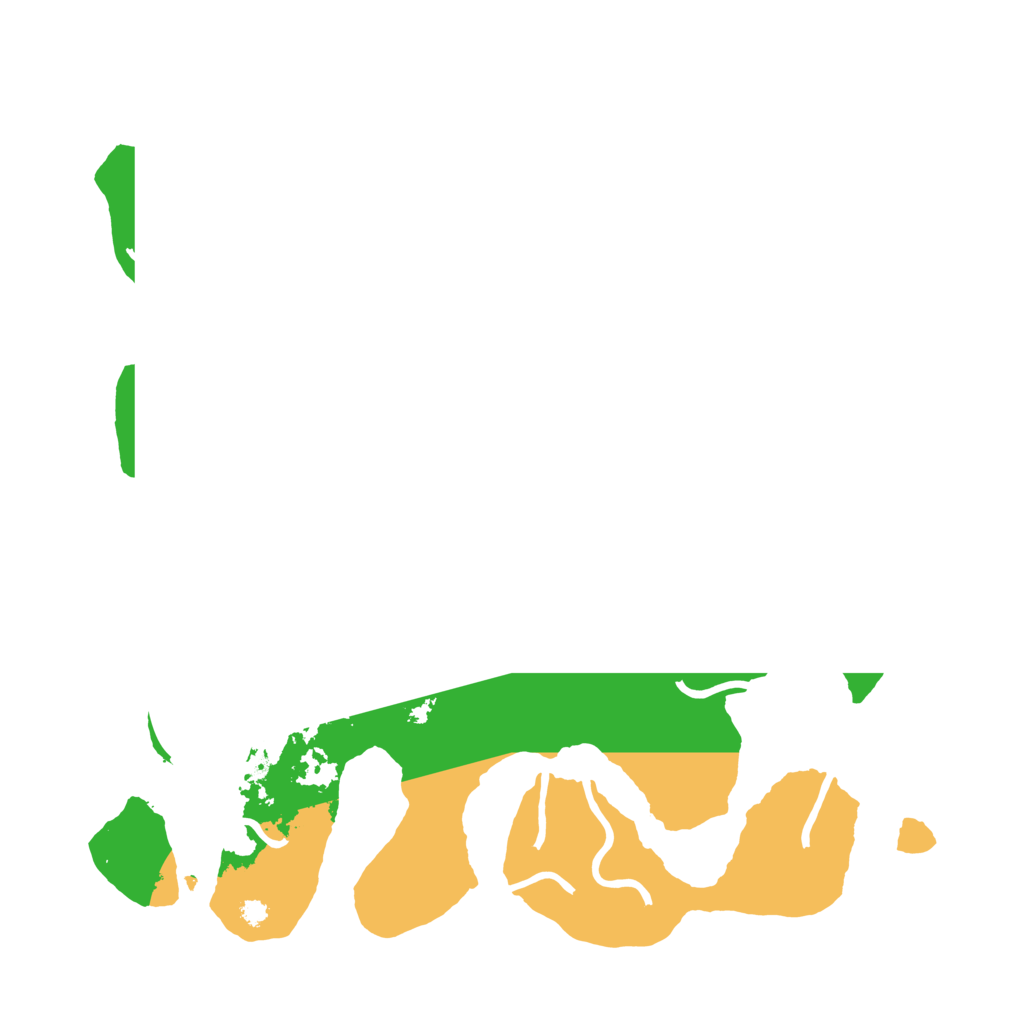 Biome Rust Map: Procedural Map, Size: 3550, Seed: 69799