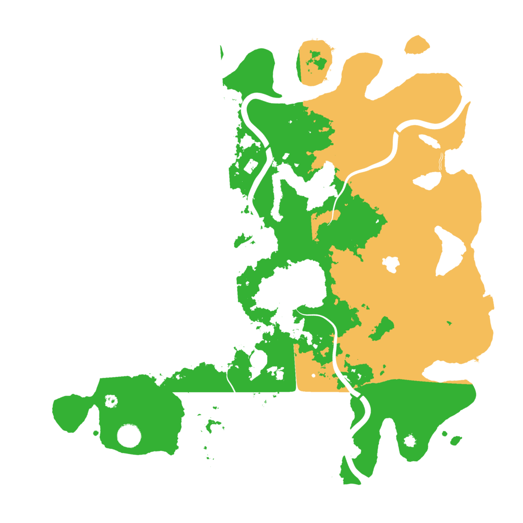 Biome Rust Map: Procedural Map, Size: 4000, Seed: 473095