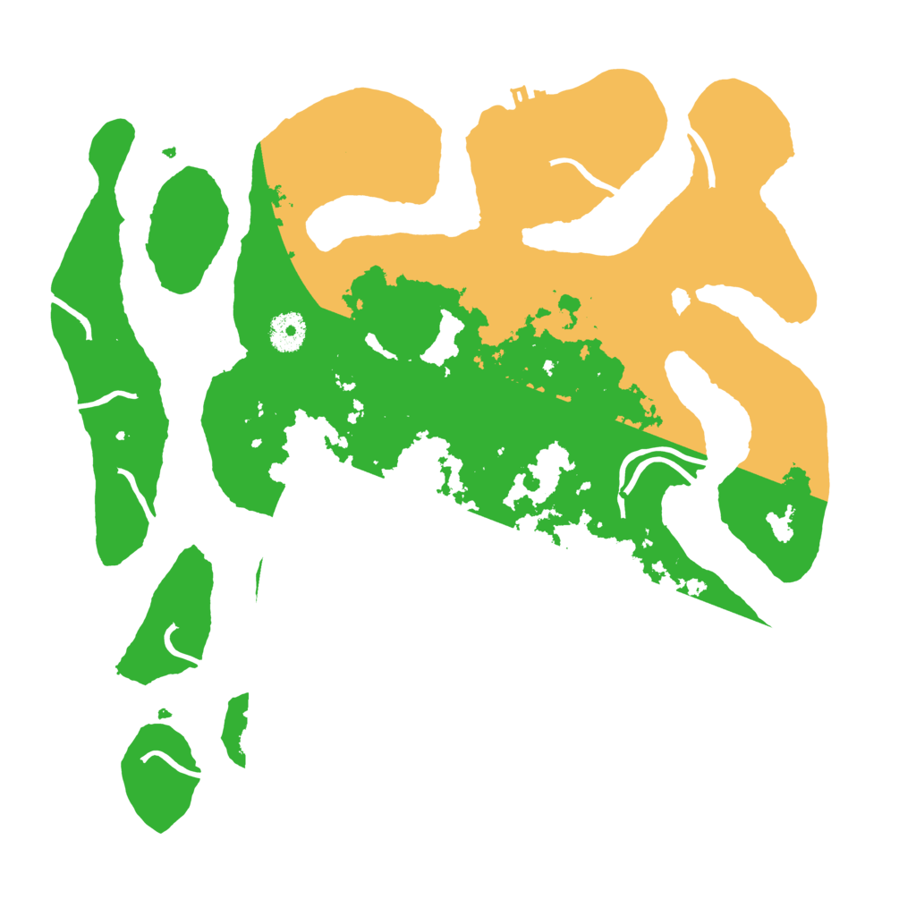 Biome Rust Map: Procedural Map, Size: 3600, Seed: 1738216520