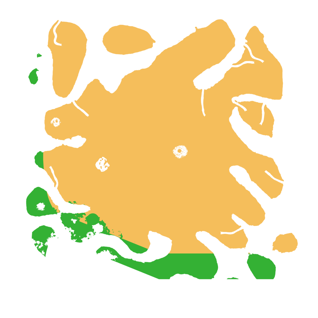 Biome Rust Map: Procedural Map, Size: 3550, Seed: 229333