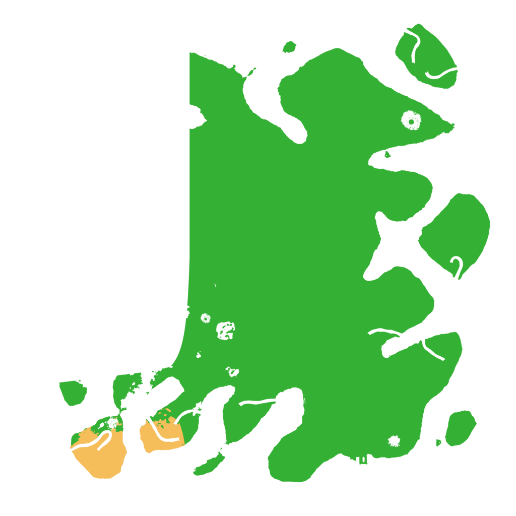 Biome Rust Map: Procedural Map, Size: 4000, Seed: 605921