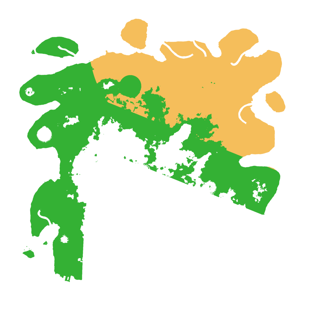 Biome Rust Map: Procedural Map, Size: 3750, Seed: 37278093