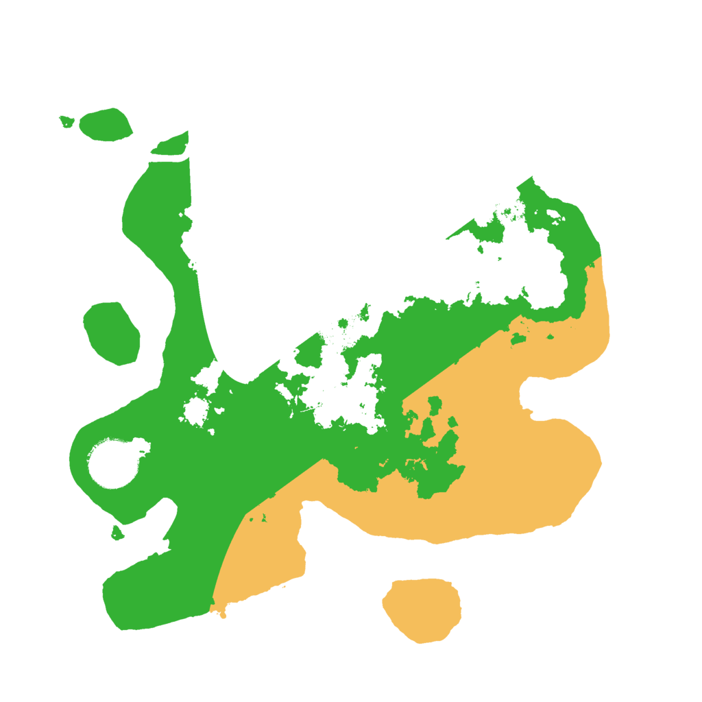 Biome Rust Map: Procedural Map, Size: 2500, Seed: 1419206261