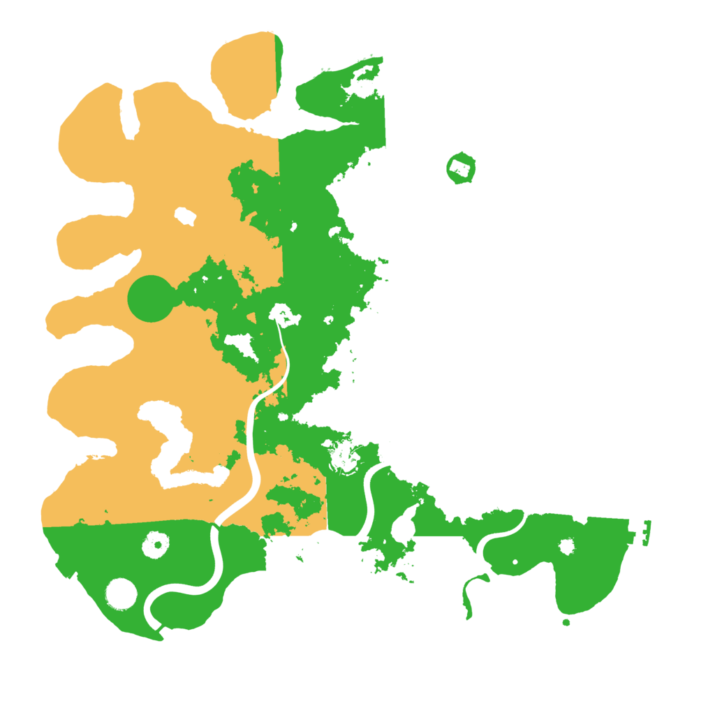 Biome Rust Map: Procedural Map, Size: 4000, Seed: 864723