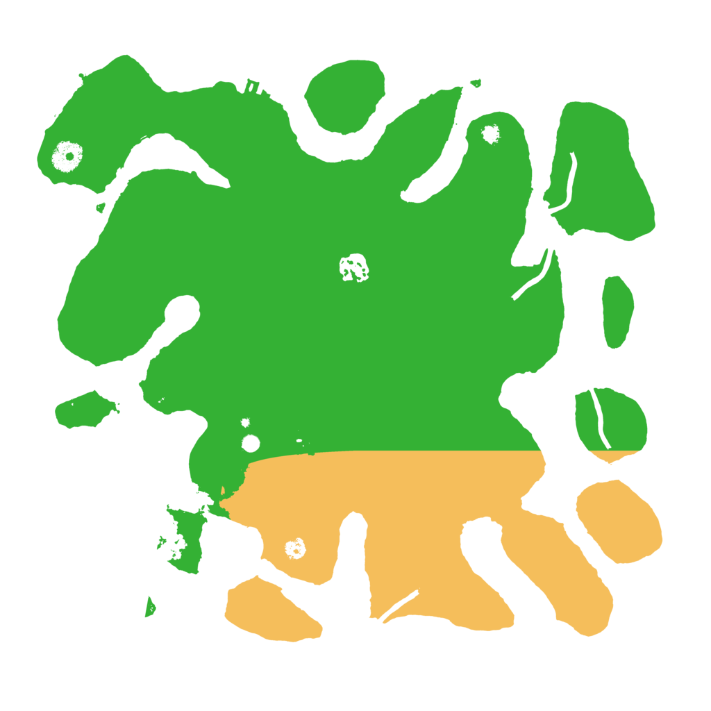 Biome Rust Map: Procedural Map, Size: 3550, Seed: 939412