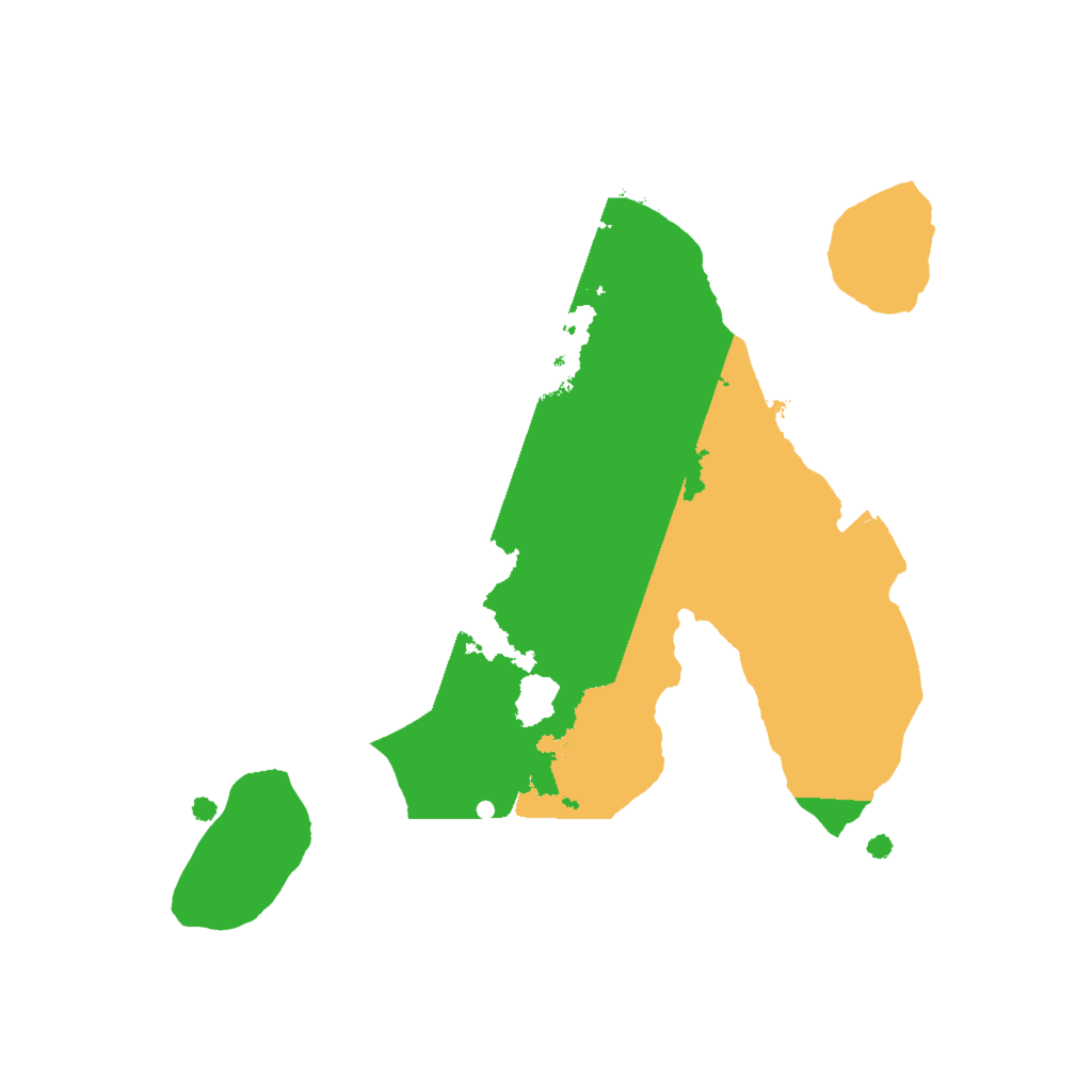 Biome Rust Map: Procedural Map, Size: 1800, Seed: 7666809