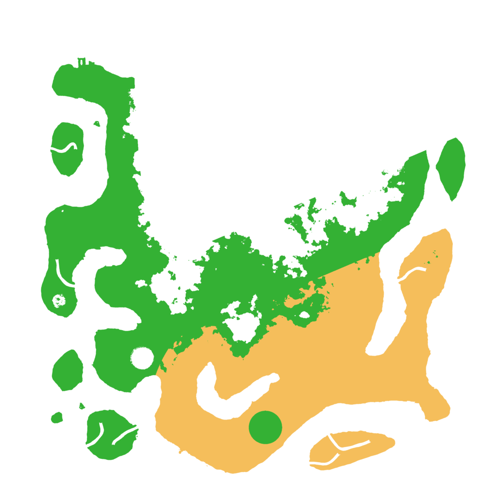 Biome Rust Map: Procedural Map, Size: 4000, Seed: 2765