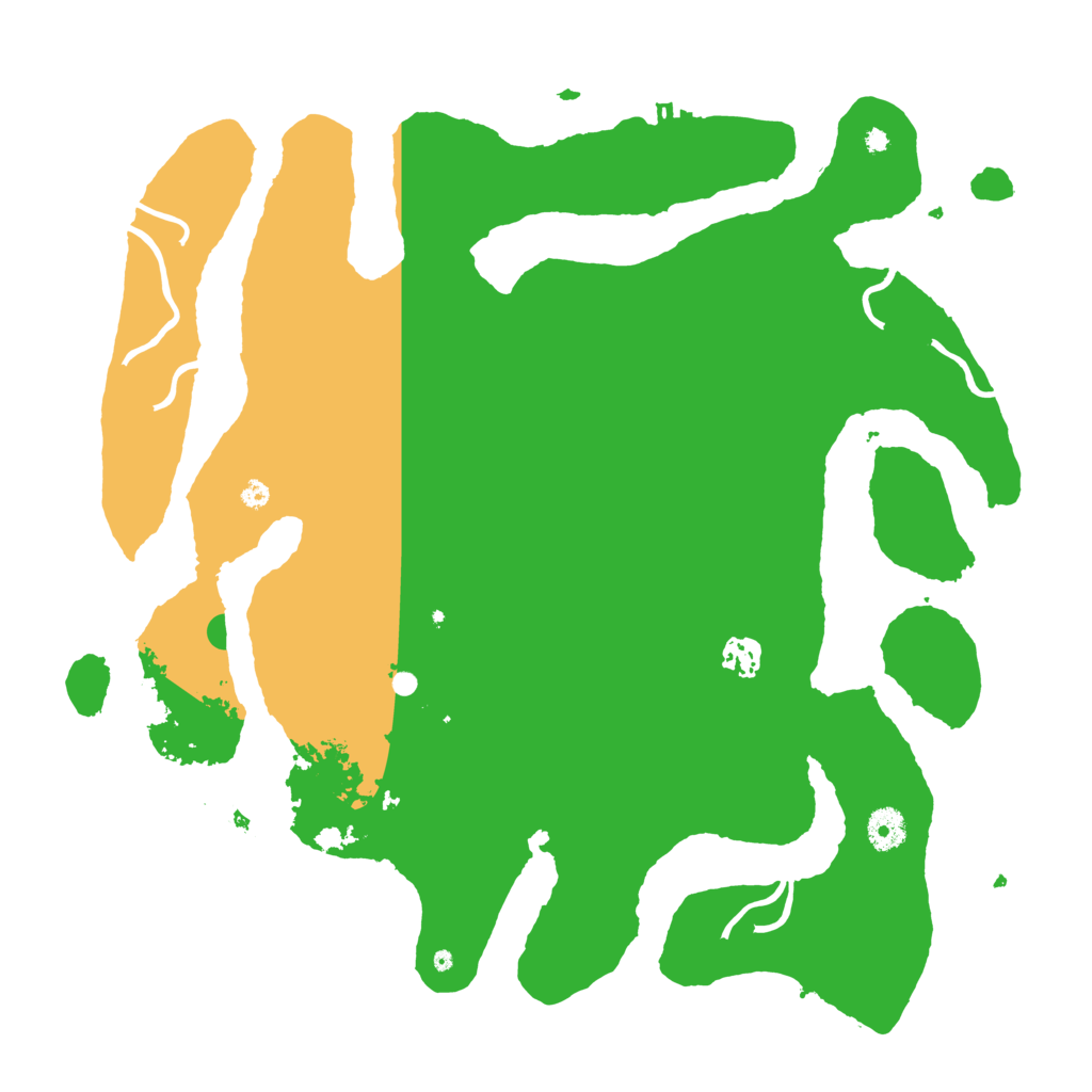 Biome Rust Map: Procedural Map, Size: 4000, Seed: 740963453