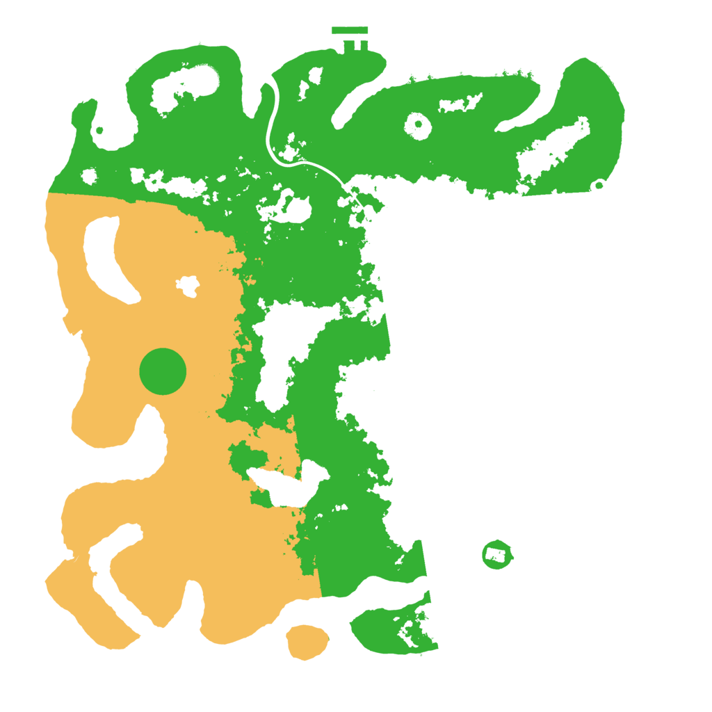 Biome Rust Map: Procedural Map, Size: 4000, Seed: 159977