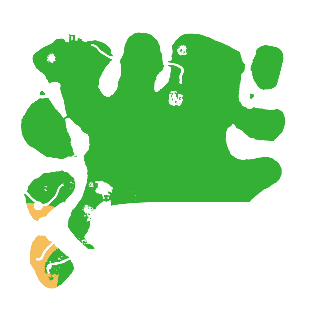 Biome Rust Map: Procedural Map, Size: 3200, Seed: 1592167083