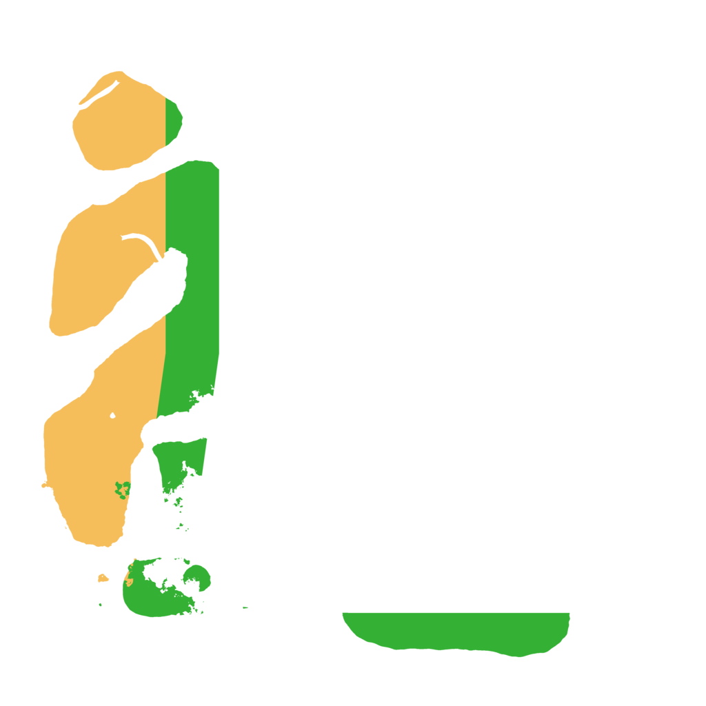 Biome Rust Map: Procedural Map, Size: 3550, Seed: 819880