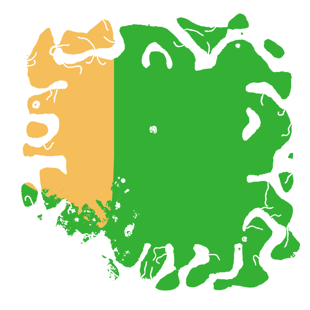 Biome Rust Map: Procedural Map, Size: 6000, Seed: 12433451