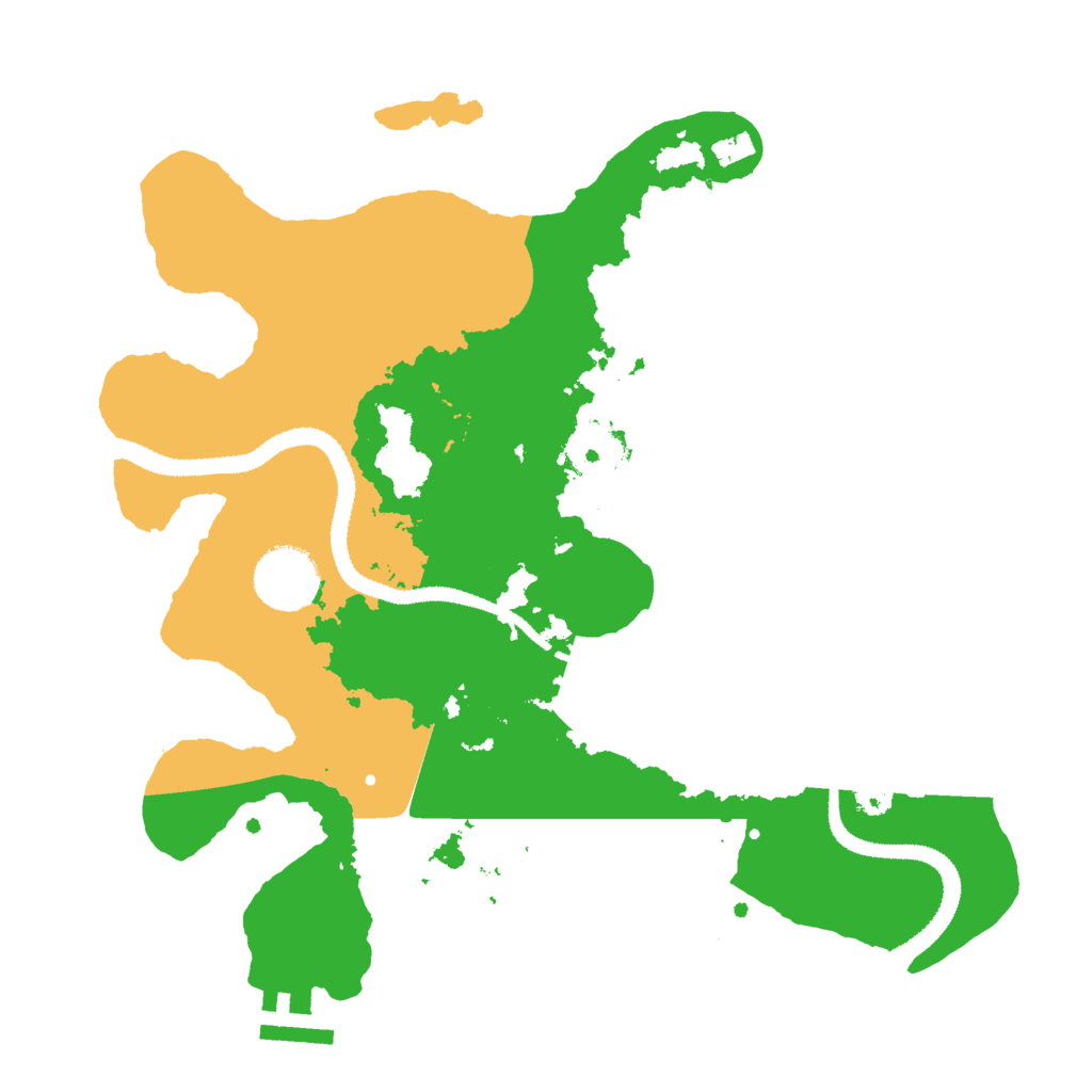 Biome Rust Map: Procedural Map, Size: 3000, Seed: 1840677360