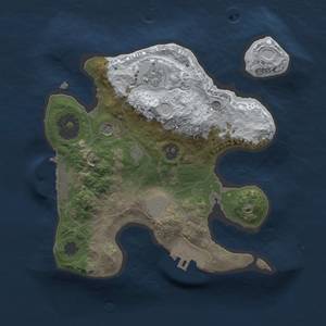 Thumbnail Rust Map: Procedural Map, Size: 2000, Seed: 69, 9 Monuments