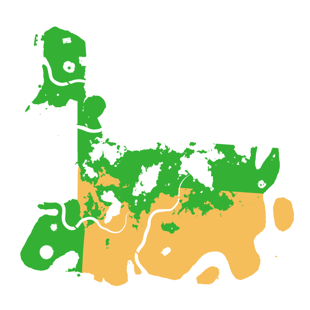 Biome Rust Map: Procedural Map, Size: 4000, Seed: 425034