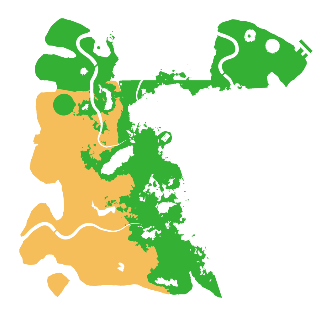 Biome Rust Map: Procedural Map, Size: 4000, Seed: 912162
