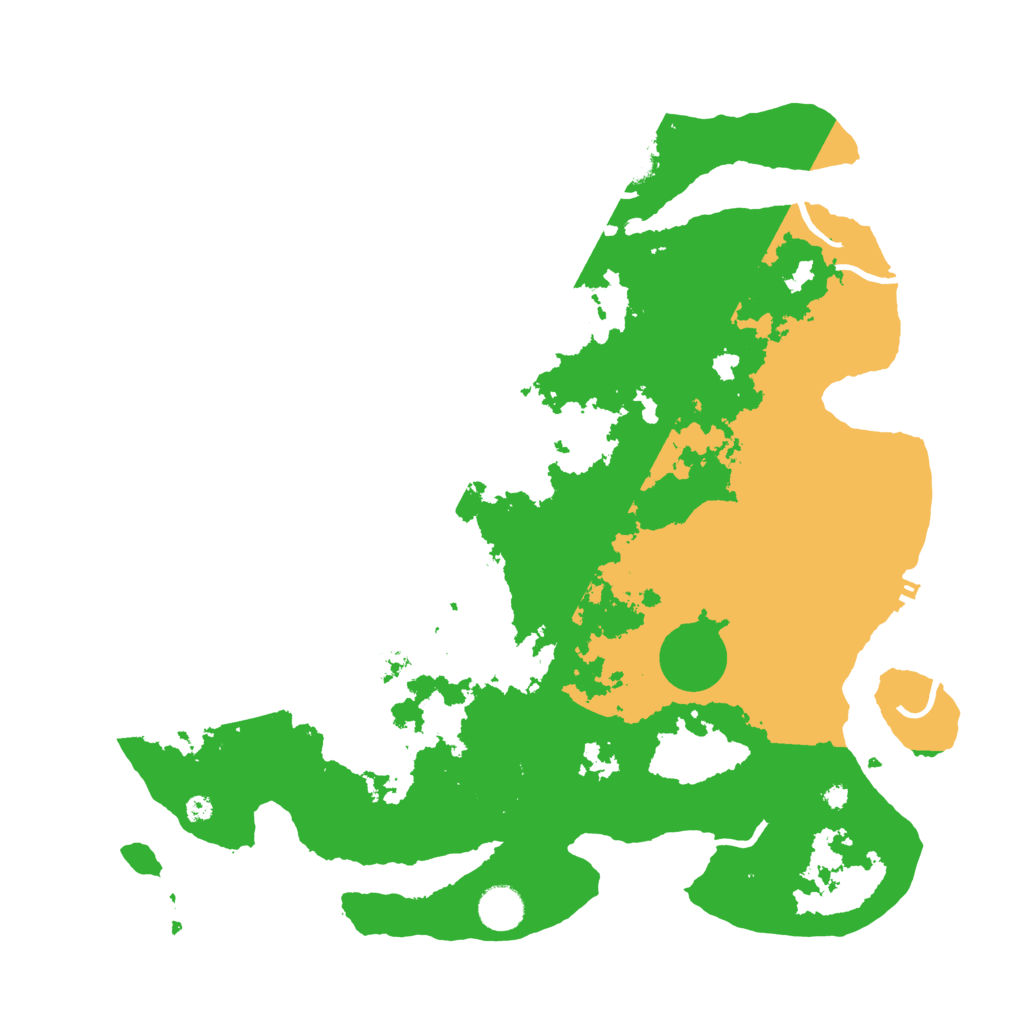 Biome Rust Map: Procedural Map, Size: 4000, Seed: 1994591501