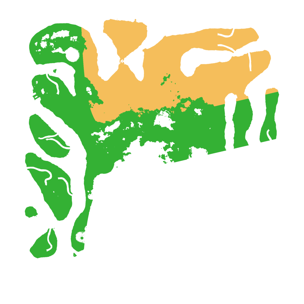 Biome Rust Map: Procedural Map, Size: 4000, Seed: 354642