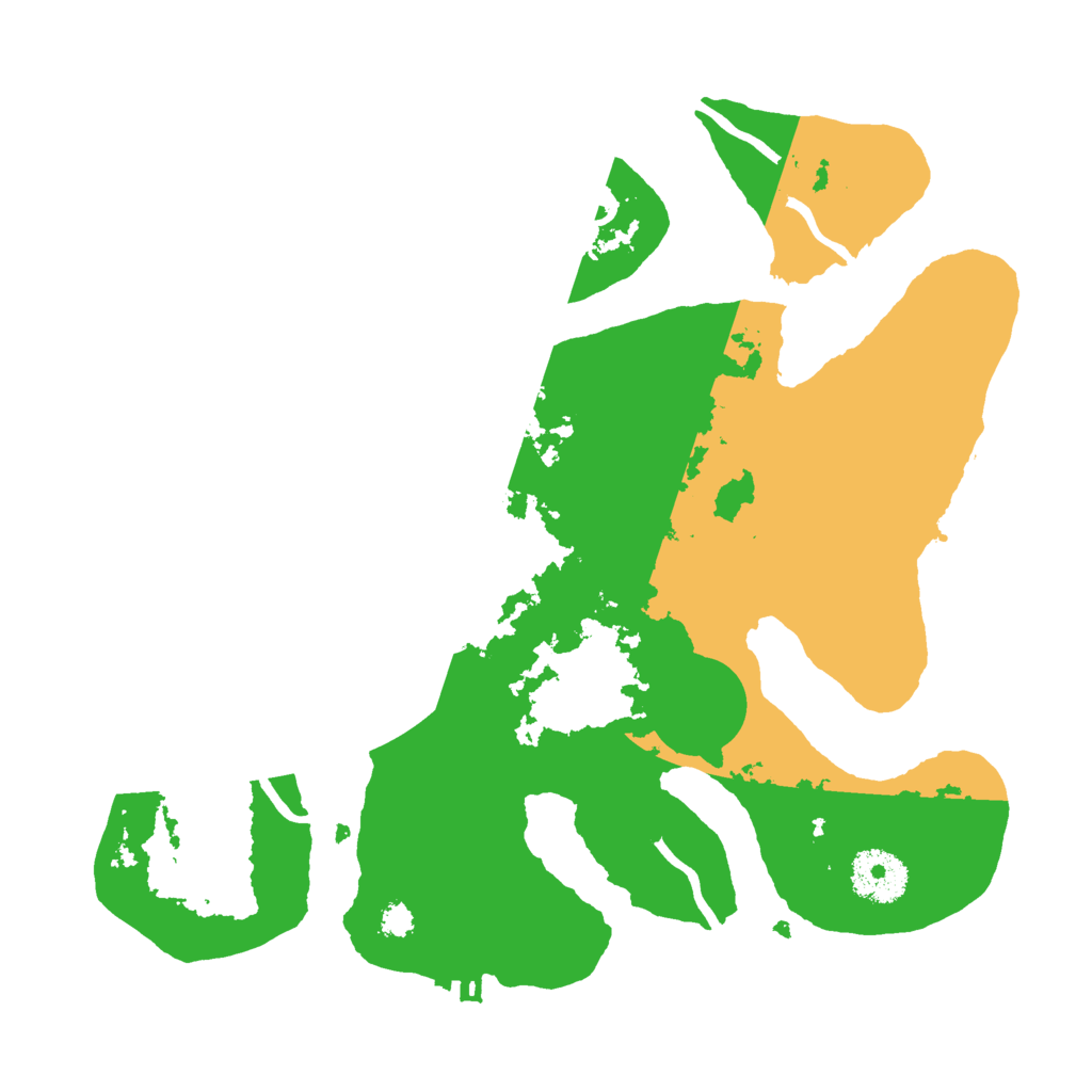 Biome Rust Map: Procedural Map, Size: 3000, Seed: 3131