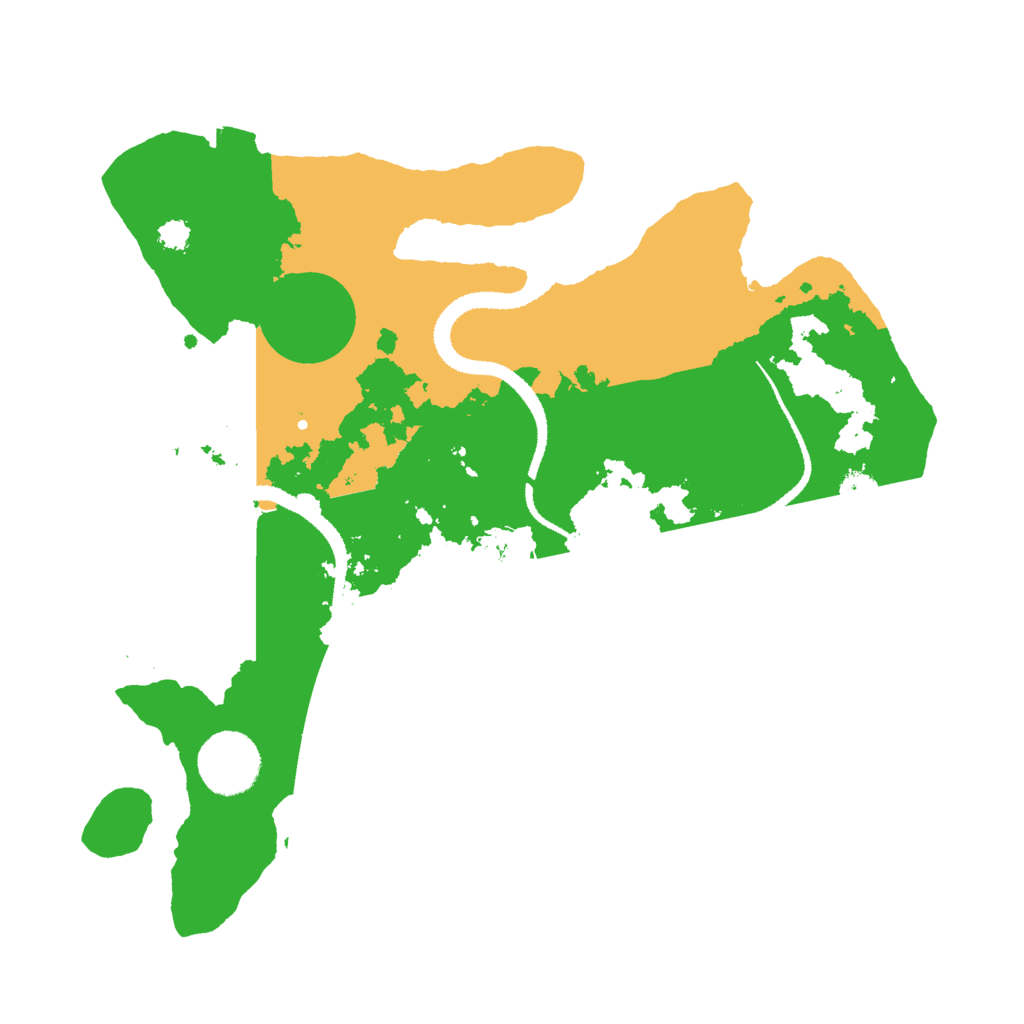 Biome Rust Map: Procedural Map, Size: 3000, Seed: 750327