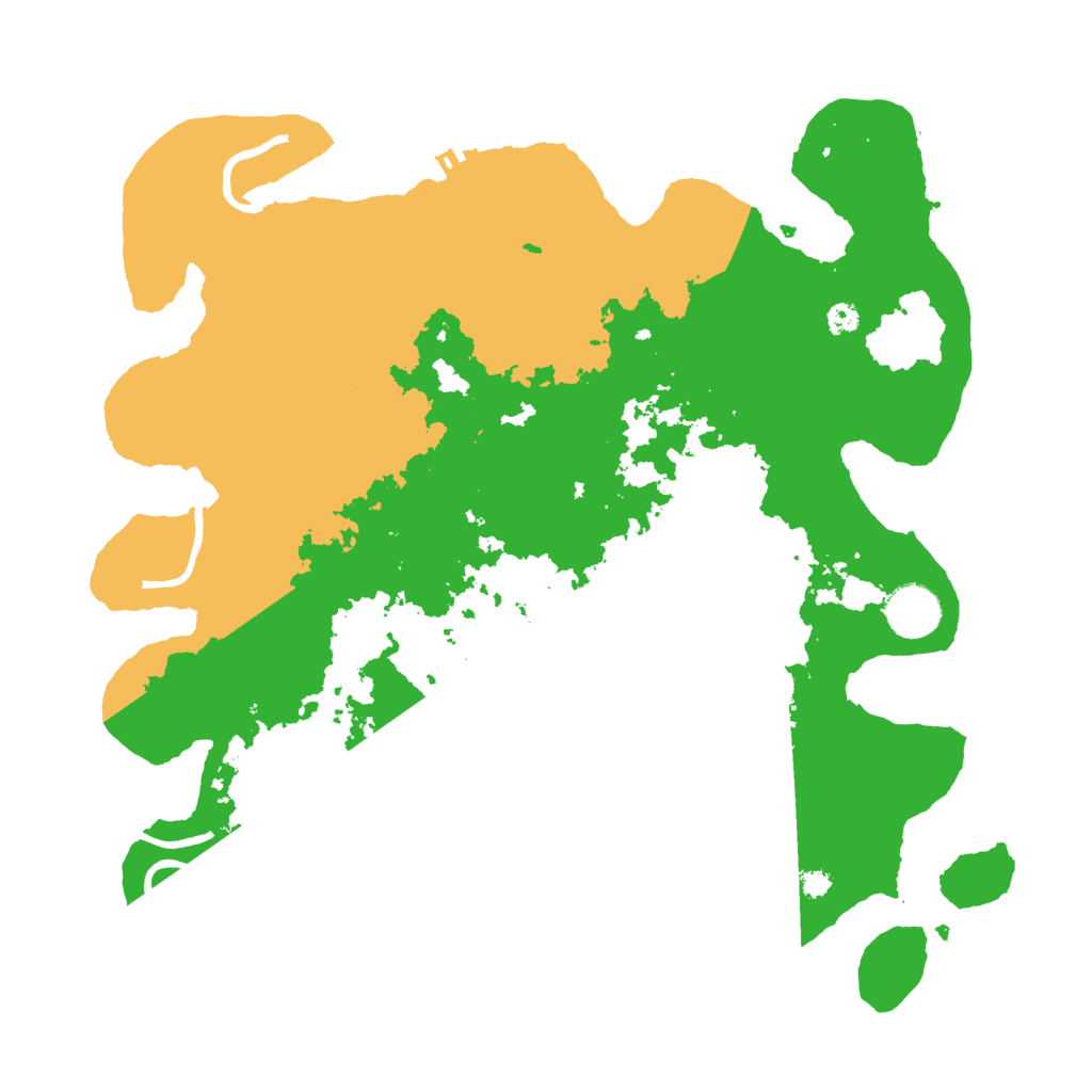 Biome Rust Map: Procedural Map, Size: 3550, Seed: 417536