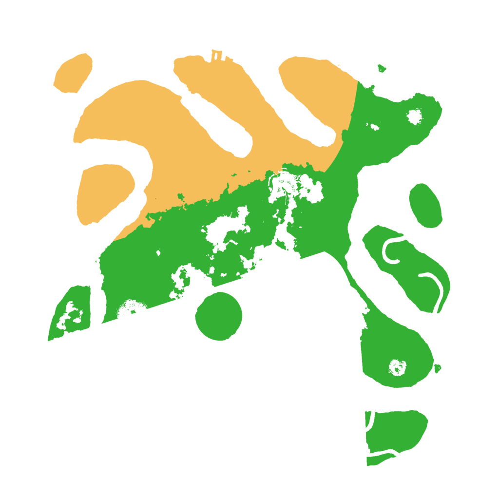 Biome Rust Map: Procedural Map, Size: 3000, Seed: 271553