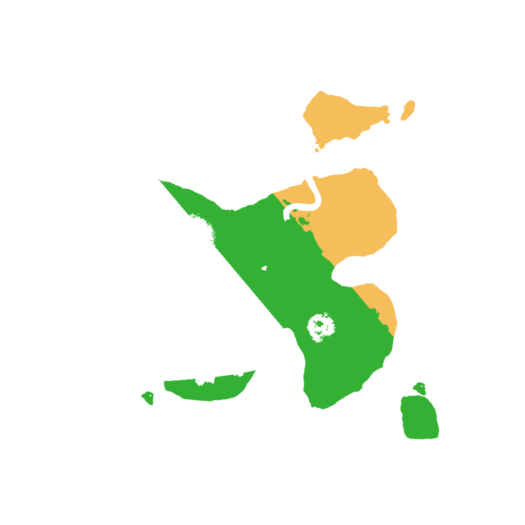 Biome Rust Map: Procedural Map, Size: 2000, Seed: 930182122