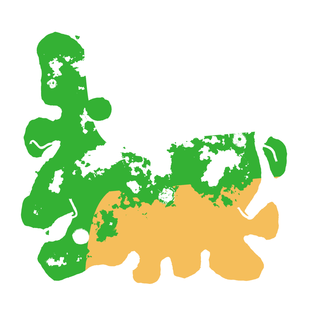 Biome Rust Map: Procedural Map, Size: 3550, Seed: 466975