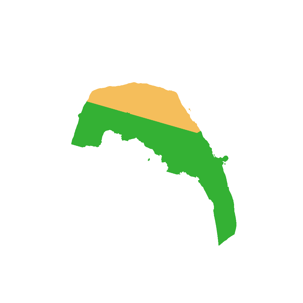 Biome Rust Map: Procedural Map, Size: 1200, Seed: 2147483647