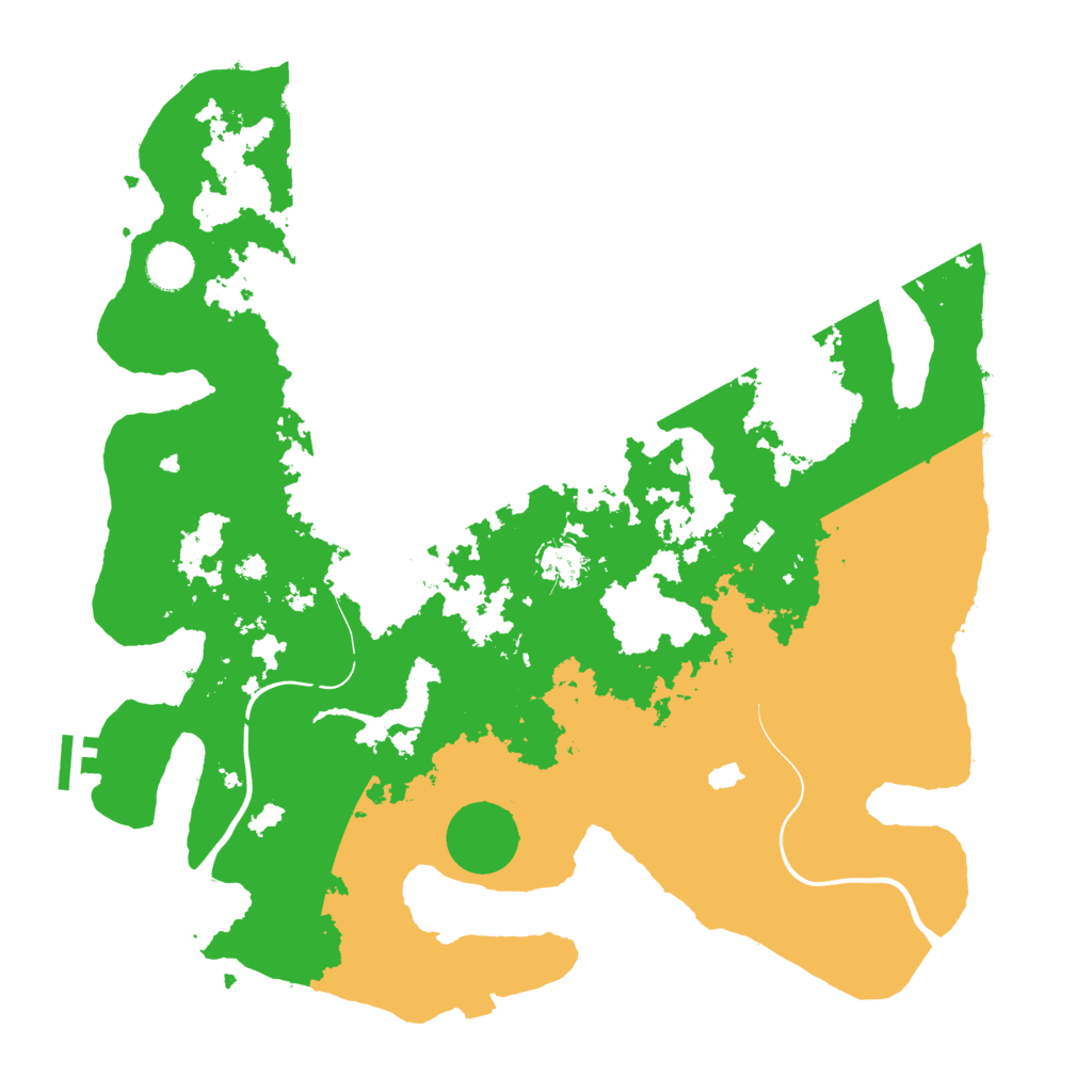 Biome Rust Map: Procedural Map, Size: 4000, Seed: 620508611
